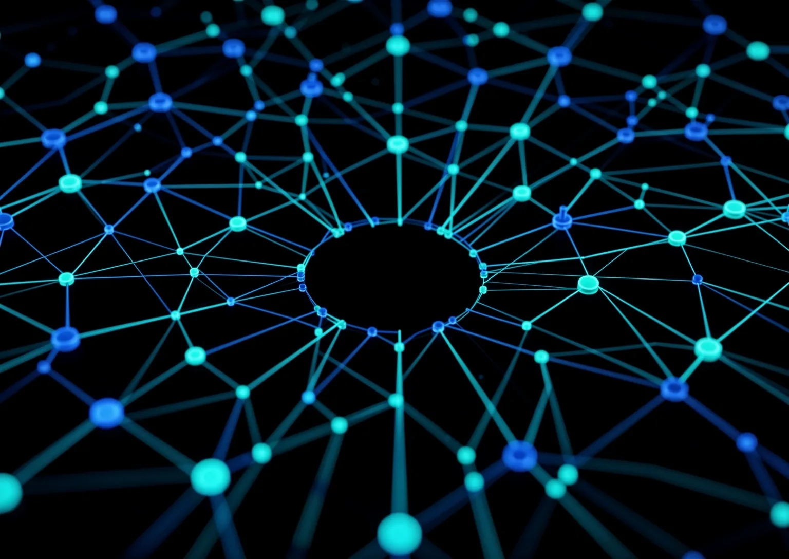 Fractured data node metaphor